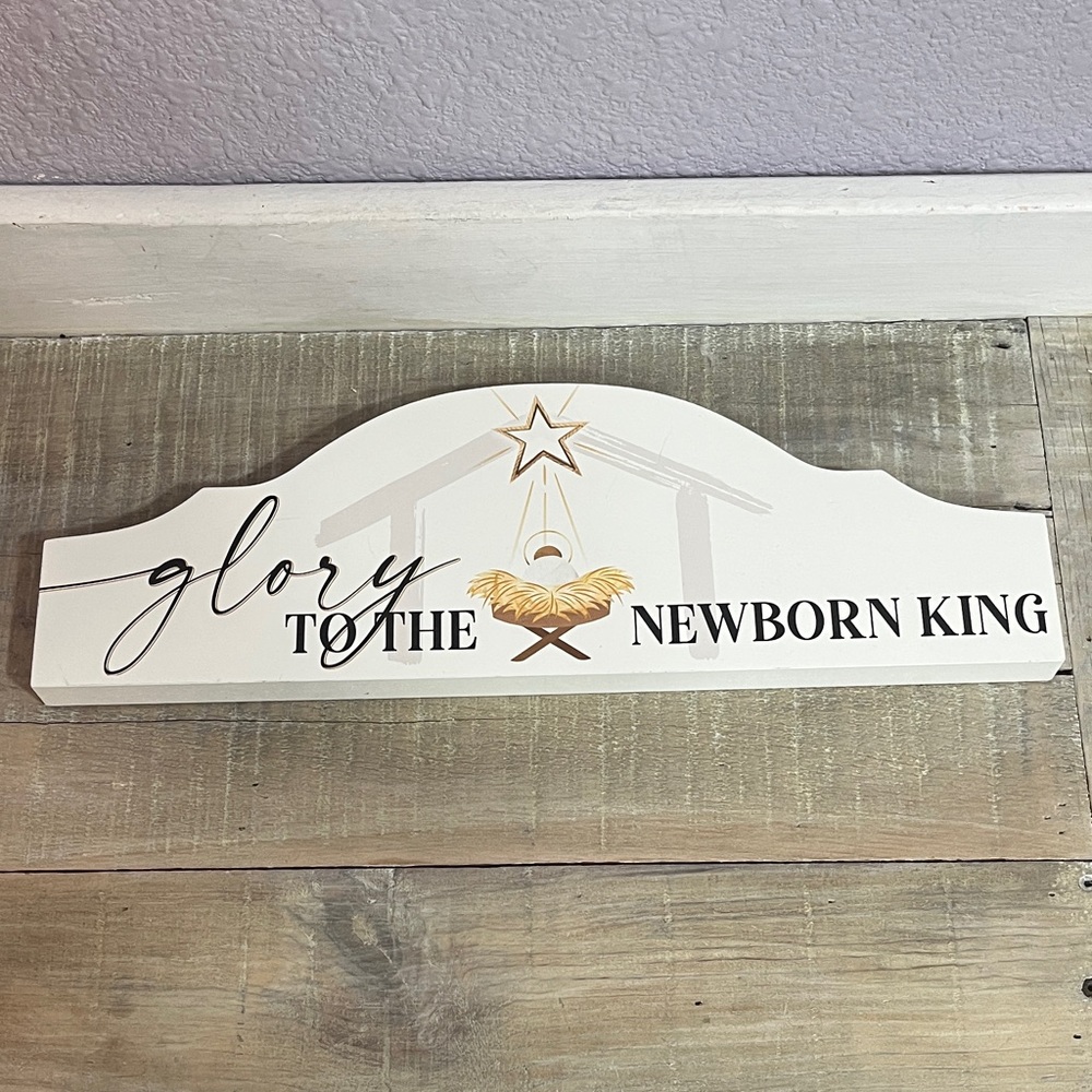 NWT Hobby Lobby Nativity Christmas Standing Decor